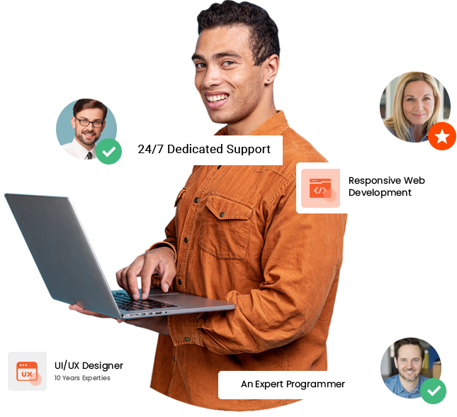 Cybersoft web design & SEO team